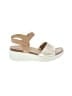 Ecco 100% Leather Tan Sandals Size 9 - photo 1