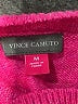 Vince Camuto Hearts Pink Pullover Sweater Size M - photo 7