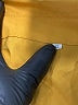 Unbranded Solid Yellow 3/4 Sleeve Blouse Size XL - photo 7