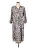 Westbound Animal Print Tan Casual Dress Size L - photo 1