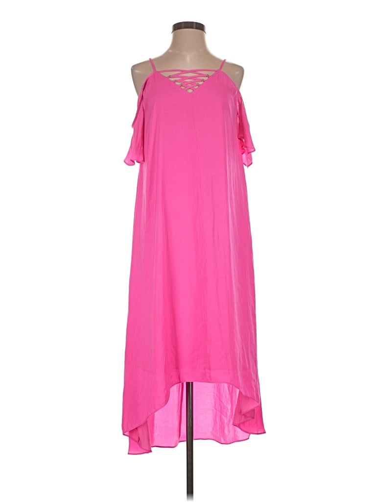 Pre-owned Jennifer Lopez Casual Dress In Pink
