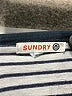Sundry Stripes Silver Short Sleeve Turtleneck Size XS (0) - photo 7