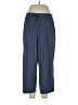 Lands' End Solid Blue Casual Pants Size L - photo 1