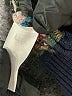 Talbots Print Blue Pullover Sweater Size M - photo 8