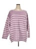 Croft & Barrow Stripes Purple Pullover Sweater Size 3X - photo 1