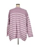 Croft & Barrow Stripes Purple Pullover Sweater Size 3X - photo 2