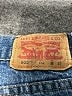 Levi's 100% Cotton Solid Blue Jeans Size 12 - photo 3