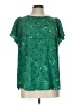 CeCe Green Short Sleeve Blouse Size L - photo 1