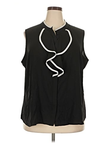 Calvin Klein Sleeveless Blouse (view 1)
