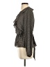 Max Studio 100% Polyester Gray Long Sleeve Blouse Size S - photo 5