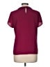 CeCe Burgundy Short Sleeve Turtleneck Size M - photo 2