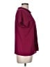 CeCe Burgundy Short Sleeve Turtleneck Size M - photo 4