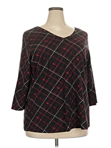 Jessica London 3/4 Sleeve Top (view 1)