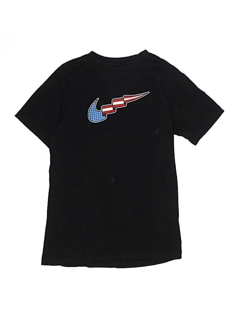 Pre-owned Nike Kids' Short Sleeve T-shirt In Black