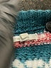 Maurices Argyle Teal Pullover Sweater Size L - photo 7