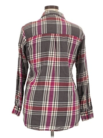 Mudd Long Sleeve Button-Down Shirt (view 2)