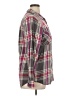 Mudd 100% Cotton Plaid Burgundy Long Sleeve Button-Down Shirt Size XL - photo 4