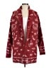 Lucky Brand Red Burgundy Cardigan Size M - photo 1