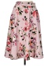 Rock Steady Floral Pink Formal Skirt Size M - photo 1