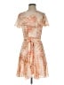 CeCe Floral Orange Cocktail Dress Size S - photo 1