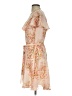 CeCe Floral Orange Cocktail Dress Size S - photo 5
