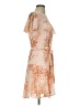 CeCe Floral Orange Cocktail Dress Size S - photo 4