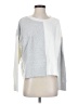 Splendid Color Block Silver Pullover Sweater Size M - photo 1