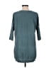 Peruvian Connection 100% Cotton Teal 3/4 Sleeve Top Size M - photo 2