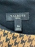 Talbots Houndstooth Brown Casual Dress Size 16 (petite) - photo 7