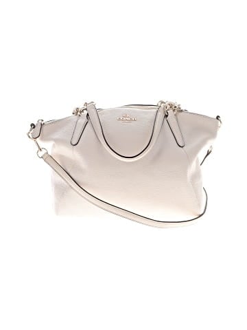 Coach Factory Leather Satchel (view 1)