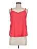 Planet Gold 100% Polyester Red Sleeveless Top Size M - photo 1