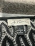 J Valdi 100% Polyester Chevron-herringbone Black Casual Dress Size L - photo 7