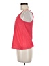 Planet Gold 100% Polyester Red Sleeveless Top Size M - photo 5