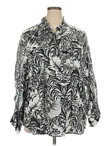 Foxcroft Long Sleeve Blouse (view 1)