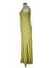 AB Studio Stripes Yellow Ivory Casual Dress Size XL - photo 5