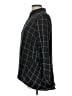J.Jill Plaid Black 3/4 Sleeve Button-Down Shirt Size Lg Petite - photo 5