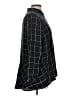J.Jill Plaid Black 3/4 Sleeve Button-Down Shirt Size Lg Petite - photo 4