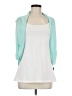 BCX 100% Rayon Teal Kimono Size M - photo 1