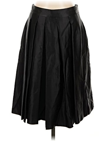 Dolce & Gabbana Silk Blend Pleated Skirt (view 1)