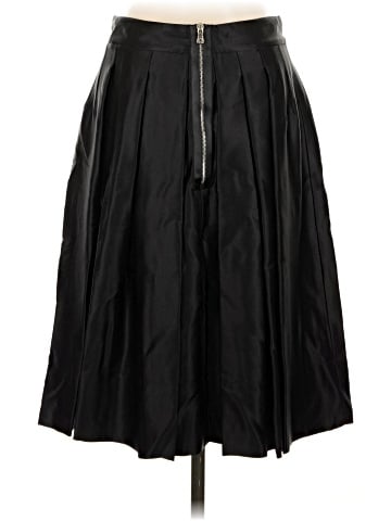 Dolce & Gabbana Silk Blend Pleated Skirt (view 2)
