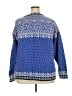 L.L.Bean 100% Cotton Paisley Blue Pullover Sweater Size 2X - photo 2