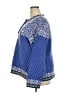 L.L.Bean 100% Cotton Paisley Blue Pullover Sweater Size 2X - photo 5