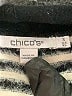 Chico's Stripes Black Pullover Sweater Size XL - photo 7