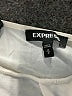 Express 100% Polyester Ivory Sleeveless Blouse Size M - photo 7