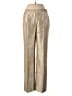 Le Suit Metallic Gold Casual Pants Size 6 Petite - photo 1
