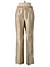 Le Suit Metallic Gold Casual Pants Size 6 Petite - photo 2