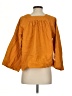 Madewell 100% Cotton Orange Square-Neck Top Size S - photo 2