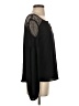metaphor 100% Polyester Black Long Sleeve Blouse Size S - photo 4
