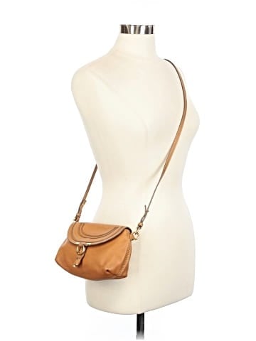 Chloé  Leather Mini Marcie Crossbody Bag (view 2)