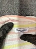 Splendid Stripes White Short Sleeve Button-Down Shirt Size S - photo 7